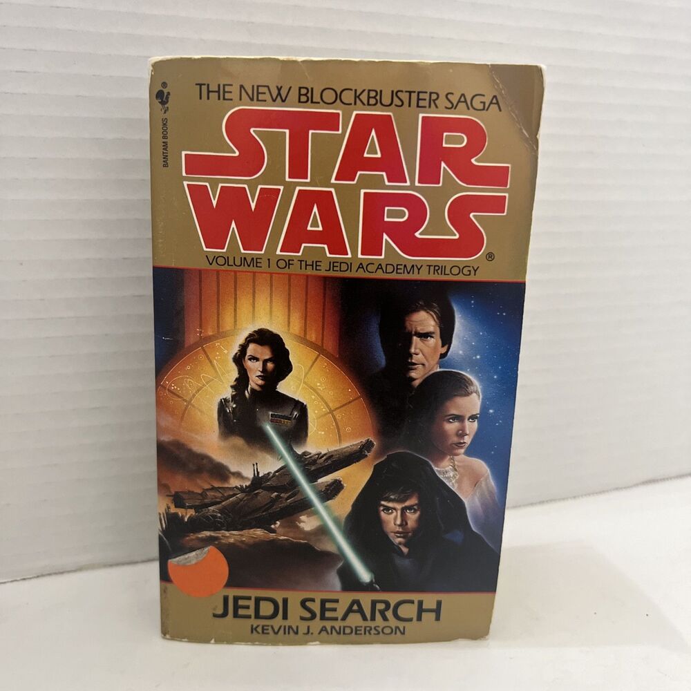 Star Wars Jedi Academy #1 "Jedi Search" by Kevin J Anderson 1994 Paperback